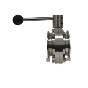 วาล์วผีเสื้อแบบแมนนวลพร้อมที่จับสำหรับกันน้ำวาล์วผีเสื้อเชื่อมต่อเร็ว - Product Image 6