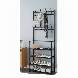 Space-Saving Steel Iron Pants Hangers for Cleaning and Clothing for Bathroom Kitchen Living Room Use - Product Image 1