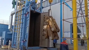 Máquina de Granallado Automática para Vigas, Tamaño Máximo 300 <span class=keywords><strong>x</strong></span> 300 mm, Placa de 2 m <span class=keywords><strong>x</strong></span> 6 m - Product Image 5