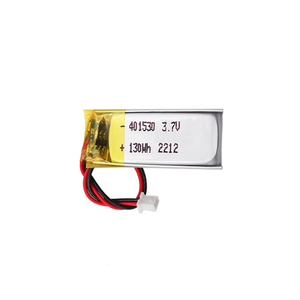 401530 Lityum Polimer Pil 3.7V 130mAh LP401530 Şarj Edilebilir Lipo Pil - Product Image 1