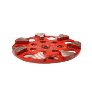 Bontai profesional en forma de abanico Turbo hilty diamante muelas abrasivas para suelo de granito de hormigón 4 5 6 7 pulgadas placa - Product Image 3