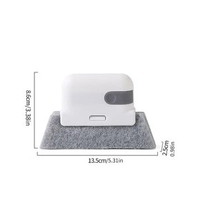 2-In-1 Detachable Window Track Cleaning Brush Multifunctional <b>Gap</b> Cleaner For Door Slides Window Sills Kitchen Countertops - Product Image 3