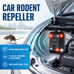 Saijzek nouveau 360 degrés intérieur ultrasons souris rats écureuil répulsif électronique antiparasitaire souris dissuasif rongeur répulsif - Product Image 1