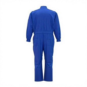 Combinaison Thermique Unisexe en Coton Couleur Unie avec Logo OEM, Fermeture Éclair, Multiples Poches, Durable, Respirante, Vêtement de Travail à Transfert Thermique - Product Image 4