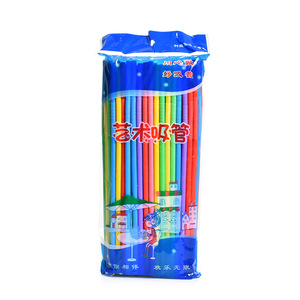 Pailles jetables colorées, 100 pièces, matériau PP, pour boissons, utilisation en fête, couleur aléatoire - Product Image 5