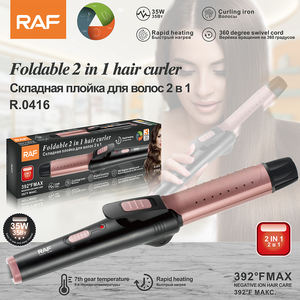 Arricciacapelli Pieghevole 2 in 1 <span class=keywords><strong>RAF</strong></span> R.0416 con Riscaldamento Rapido e Funzione Multifunzione, Piastra per Capelli Raffinata - Product Image 6