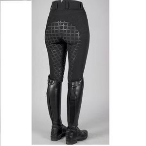 Pantalon d'équitation pour femmes taille haute poignée à siège intégral coupe Premium vêtements équestres fabrication sur mesure en gros culottes en vrac - Product Image 4