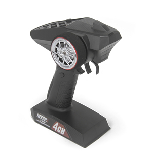 NEEBRC 4通道4CH 2.4G发射器陀螺光控接收器无线电系统，用于遥控汽车坦克船模型玩具遥控器 - Product Image 4