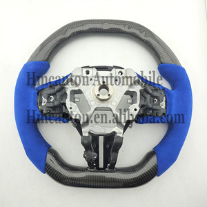 Volant de direction en fibre de carbone Alcantara personnalisé, best-seller, pour Infiniti Q50 - Product Image 3