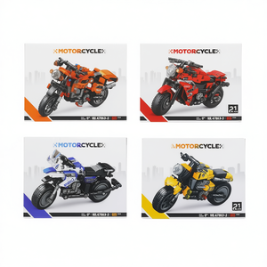 Kit de Construcción de Motocicleta de Plástico, 229-256 Piezas, Edad 6+, 21x28 cm - Product Image 3