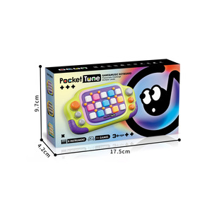 Console de jeu portable pour enfants, puzzle éducatif avec casse-têtes logiques, jeu Whack A Mole, boutons poussoirs amusants pour soulager le stress - Product Image 2