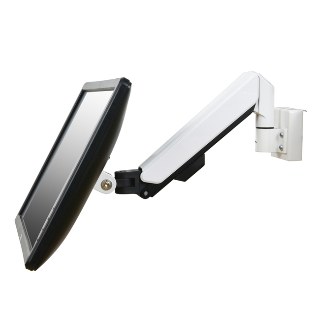 Customized Adjustable Gas Spring Single Wall Mount Monitor Arm Lcd Computer Bracket for 10"-32"