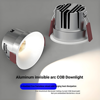 Plafonnier LED à spectre complet pour la maison, anti-éblouissement, corps en aluminium, IP44, éclairage de couloir, lumière de plafond principale pour salon