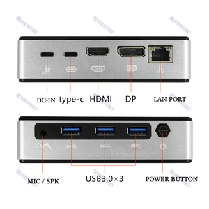 Mini PC de escritorio pequeña NUC de tipo C, M.2, SSD, DDR4, RAM, Win 10, Linux, Ubuntu, 4K, DP, HD, tipo C - Product Image 2