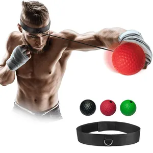 Innstar Boxing Training Fight Ball Head Band Boxing Ball Punch Reaction Speed Reflex Ball