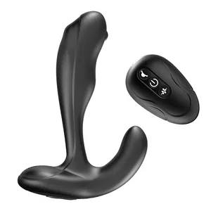 Button Up Prostata Massage Anal Plug Vibrator für Männer Sex Spielzeug für Männliche Sex Spielzeug Für Erwachsene