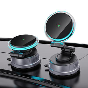 Neuer 15W Magnetischer Kabelloser Ladehalter fürs Auto mit Starker Vakuum-Saugkraft 360° °   Vollständige Winkelrotation für Auto-Armaturenbrett und Windschutzscheibe - Product Image 1