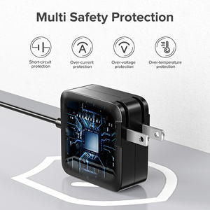 Chargeur d'ordinateur portable 65W PD OTP Q75-2 19V 1.75A, adaptateur secteur avec câble rétractable pour ASUS Chromebook C300M/X200MA Series, charge rapide - Product Image 2