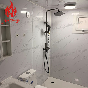 <span class=keywords><strong>Casa</strong></span> Container in Acciaio Leggero con 4 Camere da Letto, 20ft/40ft, Resistente agli Uragani, Pieghevole, Espandibile, per Ufficio, Villa o Negozio - Product Image 6