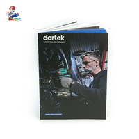 Carnet d'entreprise personnalisé en papier kraft, reliure agrafée, avec marquage à chaud et impression offset UV 3D