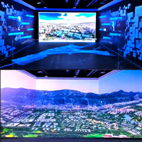 Salle d'exposition intérieure 3D Projection à thème éducatif Projecteur immersif