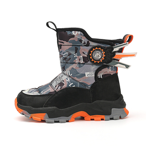 Novedad 2025: Zapatillas deportivas unisex de caña alta y botines cortos de felpa para invierno - Cierre sin cordones para niños y niñas - Económicos - Product Image 6