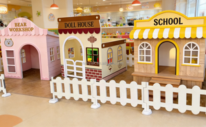 Equipo de juegos de madera fácil de instalar para interiores/exteriores para niños, escuelas, clínicas, casas de muñecas, juegos de rol, alquiler para fiestas, cafeterías de juegos - Product Image 4