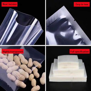 Food 3 Side Seal Sealer Bags Custom <strong>Printed</strong> Plastic Heat Sealing Storage Freezing Packaging Nylon High clear Vacuum Bag for <strong>Meat</strong> - Product Image 2