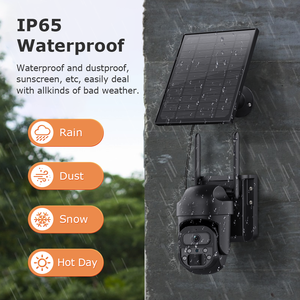 Outdoor Home 3MP WiFi Solar PTZ <b>Camera</b> IP65 Color IR Night Vision PIR Human Detection 4G Wifi Network Security CCTV <b>Camera</b> - Product Image 2