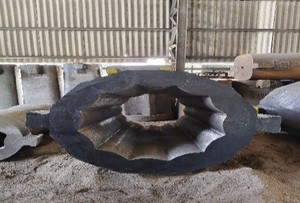 Molde de lingote CI M9 Componente de fundición de alta resistencia para plantas y hornos industriales de acero - Product Image 4