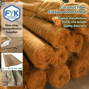 Tapis géotextile industriel <span class=keywords><strong>anti</strong></span>-<span class=keywords><strong>érosion</strong></span> <span class=keywords><strong>en</strong></span> coque de noix de <span class=keywords><strong>coco</strong></span>, tapis <span class=keywords><strong>en</strong></span> <span class=keywords><strong>fibre</strong></span> de <span class=keywords><strong>coco</strong></span> pour drainage, jardin, parc, protection des bords de rivière, des barrages et des pentes - Product Image 3
