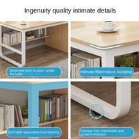 Bureau d'ordinateur moderne et simple pour la maison, le bureau, la chambre à coucher, le logement locatif, le dortoir, économique, pour étudiants, origine Chine