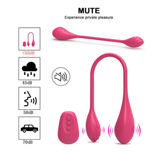 リモコンクリトリスバイブレーター <span class=keywords><strong>G</strong></span>スポットバイブレーター 女性用膣マスターベーター 振動ダブルジャンプエッグ アナルセックストイ - Product Image 4