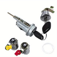 Serrure de hayon de camionnette OE 69005-0C230 69005-35130 Cylindre de serrure de hayon avec clés pour Toyota Tacoma 2005-2015