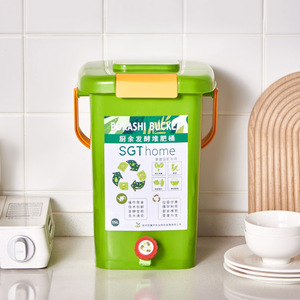 Bacs à <span class=keywords><strong>compost</strong></span> en plastique pour déchets de <span class=keywords><strong>cuisine</strong></span> avec couvercles, bacs à <span class=keywords><strong>compost</strong></span> <span class=keywords><strong>Bokashi</strong></span> pour la fermentation des déchets, bacs à engrais EM, bacs à <span class=keywords><strong>compost</strong></span> pour champignons et son de blé - Product Image 3