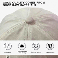 Casquette de baseball personnalisée Faith Hope Love, 6 panneaux, en sergé de coton, avec croix brodée, style Dad Hat, vente en gros OEM