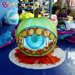 Decoraciones Inflables <span class=keywords><strong>de</strong></span> Halloween para Exteriores, Calabaza Fantasma Inflable Gigante Personalizada para Decoración <span class=keywords><strong>de</strong></span> Fiestas en el Jardín - Product Image 3