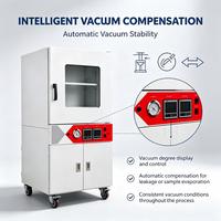 Oven Pengering Vakum dengan Pompa Vakum Terintegrasi 250L, Kabinet Peredam Kebisingan, Ruang Stainless Steel, Desain Sudut Lengkung, Mudah Dibersihkan