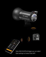 Godox SK400IIV SK400II-V Flash de studio compact professionnel Lumières pour appareil photo Système X 2.4G pour la photographie et la vidéographie