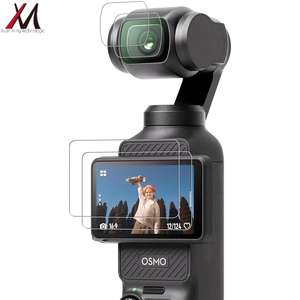 DJI OSMO Pocket <span class=keywords><strong>3</strong></span> AR <span class=keywords><strong>Motion</strong></span> กล้องป้องกันเลนส์นิ่ม9H ฟิล์มป้องกันแสงสะท้อนพร้อมเครื่องมือป้องกันการระเบิด - Product Image 1
