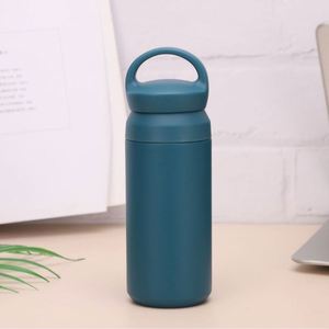 Food Safe 304 Stainless Liner 350ml Carry Ring Flask - Product Image 1