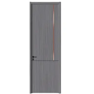 Factory Sale High Quality Interior Solid Teak Wood Door For Room