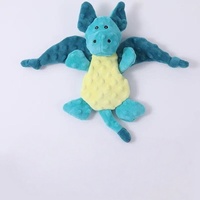 Jouet pour chien de petite et moyenne taille en peluche animale tissée à la main résistant aux morsures et aux griffes explosif
