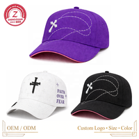 Casquette de baseball personnalisée à 5 panneaux, visière incurvée, structurée, réglable, avec broderie de patch croisé, style streetwear, unisexe, Gorras