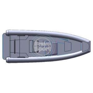 Rhib 760 Gommoni <span class=keywords><strong>Barca</strong></span> Da Pesca, Bote Inflable de Aluminio con Motor - Product Image 6