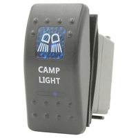 Interrupteur à bascule double pour treuil et compresseur, 12V LED, pour pare-chocs de véhicules tout-terrain 4x4, Jeep, UTV, ATV