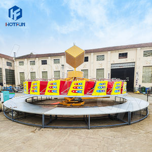 Large Flying Turntable Children's Carnival <b>Ride</b> Fiberglass <b>Outdoor</b> <b>Amusement</b> <b>Equipment</b> CE Certified 10m Diameter 40 Person - Product Image 3