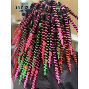 Juego de Rizadores de Pelo de Plástico Ruyan, Rizador de Pelo Largo, Herramientas Pequeñas de Peinado, Accesorio de <span class=keywords><strong>Peluquería</strong></span> para Uso Doméstico, Modelo MF-60 - Product Image 1