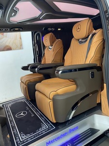 Hoge Kwaliteit Lederen Aero <span class=keywords><strong>Seat</strong></span> Voor Sprinter Vito Elektrische Luxe Vip Bestelwagen Tuning Alphard Model W447 - Product Image 4