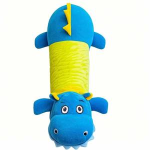 Jouet pour chien grinçant en peluche avec une forme animale amusante cochon singe hippopotame renard éléphant design - Product Image 3